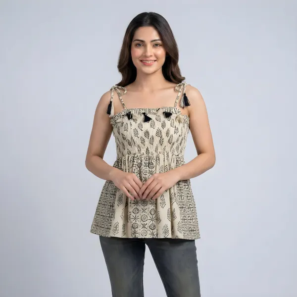 Spaghetti Short Kurta